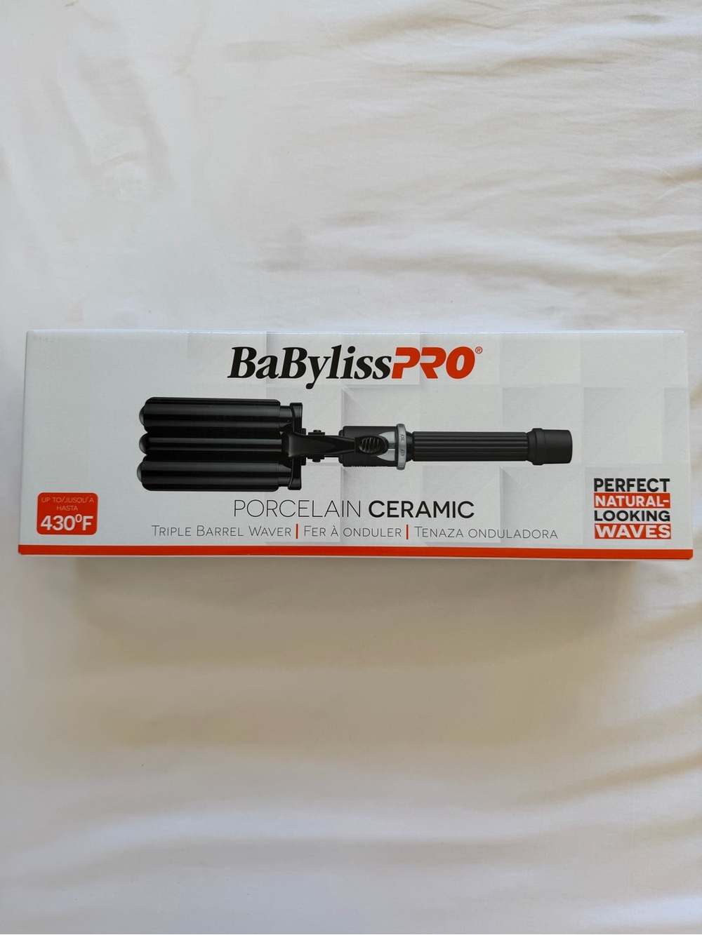BaBylissPRO Porcelain Ceramic Triple Barrel Waver
